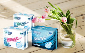 “瞬吸薄柔”卫生巾包装设计素材 高清模板下载与日用品包装设计大全