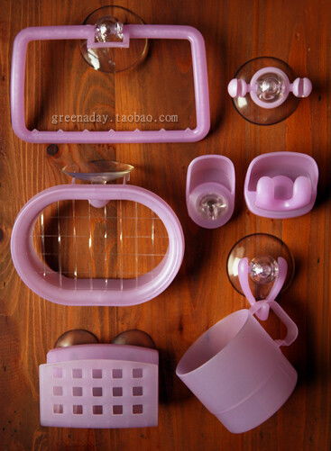 甜蜜新宠 简约糖果色强力吸日用品，点亮家居新美学